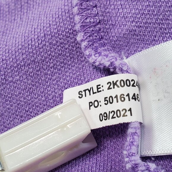 Vineyard Vines XL Top Pique Knit Quarter Zip Pullover Soft Whale Logo Lavender - Picture 12 of 12